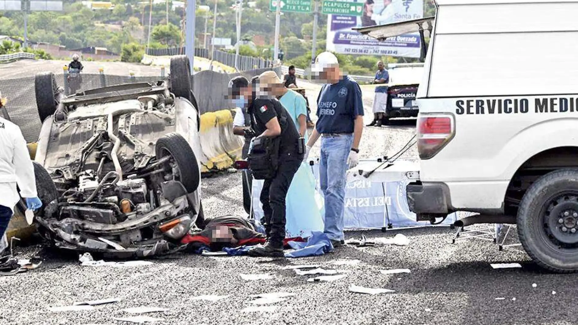 Accidente autopista